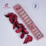 ⁦اظافر صناعي بطرف ابيض⁩ - الصورة ⁦3⁩