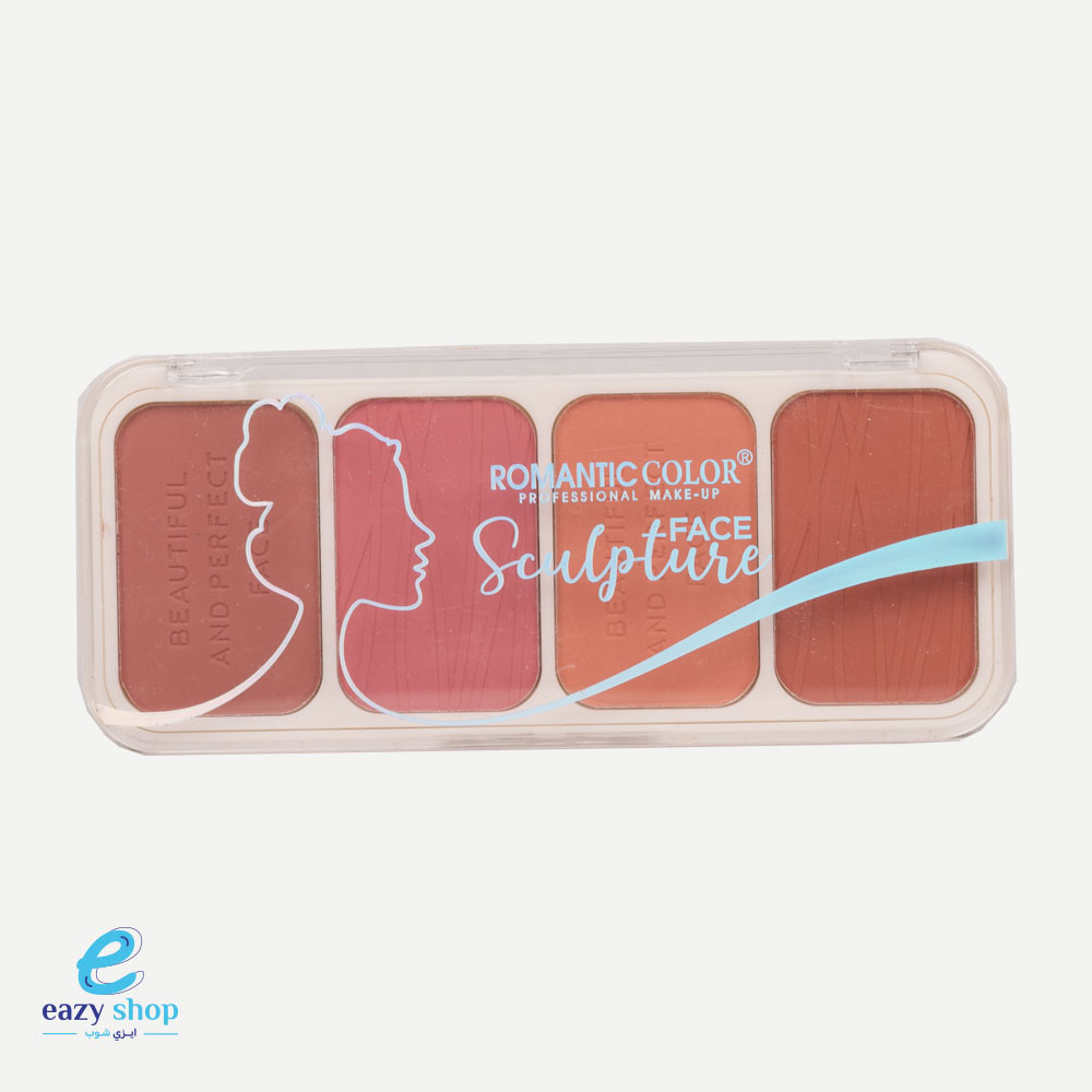 blusher-4-colors احمر خدود رومانتك كلر - الصورة 1