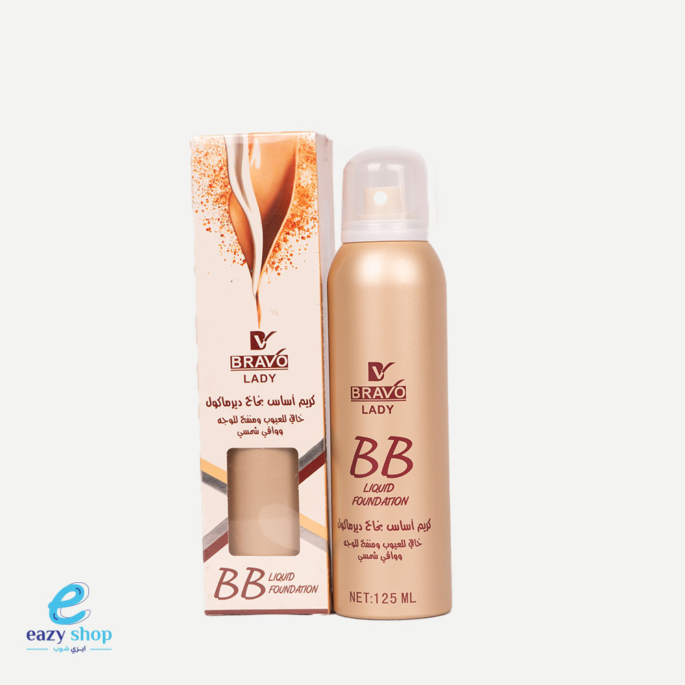 bravo-lady-foundation-cream-1680868540 كريم اساس بخاخ برافو ليدي - الصورة 1