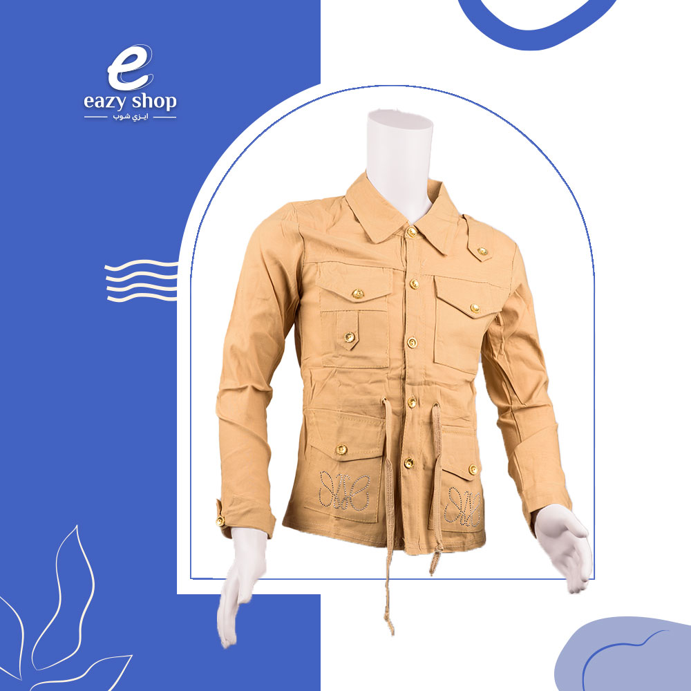 ew01 بيج شميز نسائي كتان AW01 - الصورة 1