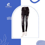 بنطلون جينز نسائي رسمات 3 AW41