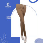 سروال نسائي كريب كتان AW52