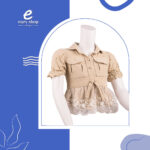 ⁦بلوزة بناتي مخرم AW06⁩ - الصورة ⁦5⁩