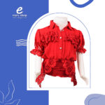 ⁦بلوزة بناتي شبابي مخرم أبو ذيل AW07⁩ - الصورة ⁦6⁩