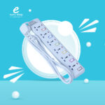 توصيلة كهرباء 3 متر 6 فتحات