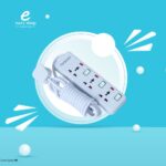 توصيلة كهرباء 3 متر 3 فتحات