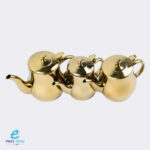 ⁦طقم كتالي ستيل لون ذهبي⁩ - الصورة ⁦2⁩