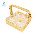 ⁦طقم صحون تقديم حلوى⁩ - الصورة ⁦2⁩