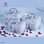 طقم شنط جلد باريس