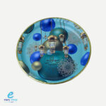 ⁦صحن تقديم بلاستيك مدور كبير⁩ - الصورة ⁦2⁩