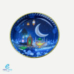 ⁦صحن تقديم بلاستيك مدور كبير⁩ - الصورة ⁦3⁩