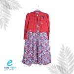 ⁦طقم بناتي LN2804 مقاس 8-14⁩ - الصورة ⁦4⁩