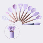 طقم ملاعق طبخ سلكون