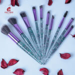 طقم فرش مكياج لماع