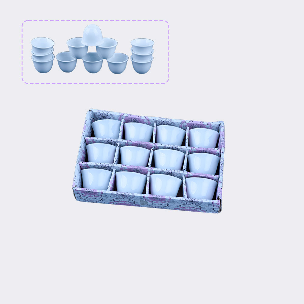 فناجين-بن2 طقم فناجيل بن صغير 12 حبة - الصورة 1