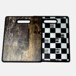 لوح تقطيع شكل شطرنج