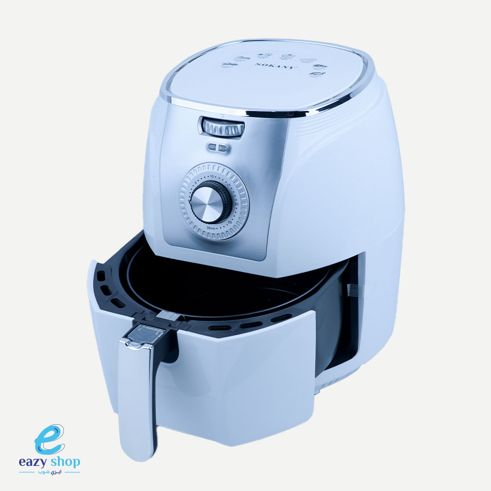 قلاية-شبس-كبير2 قلاية هوائية سوكاني 5 لتر 1500 وات - الصورة 1