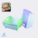 سلة فواكه بلاستيك قابلة للطي