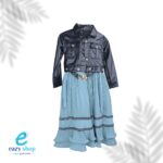 ⁦فستان شبابي أبو جاكت جلد مقاس 40⁩ - الصورة ⁦3⁩