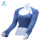 بلوزة صوف كم خارجي 3040