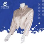 بلوزة نسائي ساتان مكمم 1159