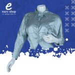 ⁦بلوزة نسائي ساتان مكمم 1159⁩ - الصورة ⁦4⁩