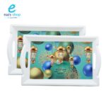 صحن تقديم بلاستيك صغير