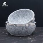 ⁦مقلى حجر حزام ستيل كبير⁩ - الصورة ⁦2⁩