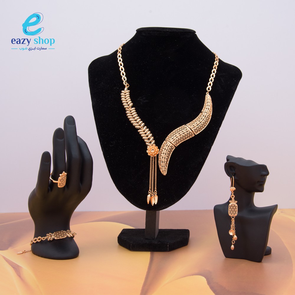 بدلة-ذهب-مطلي-4 طقم مطلي AB-24 - الصورة 1