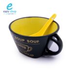 ⁦مطيبة سيراميك ملون مع ملعقة 7104⁩ - الصورة ⁦2⁩