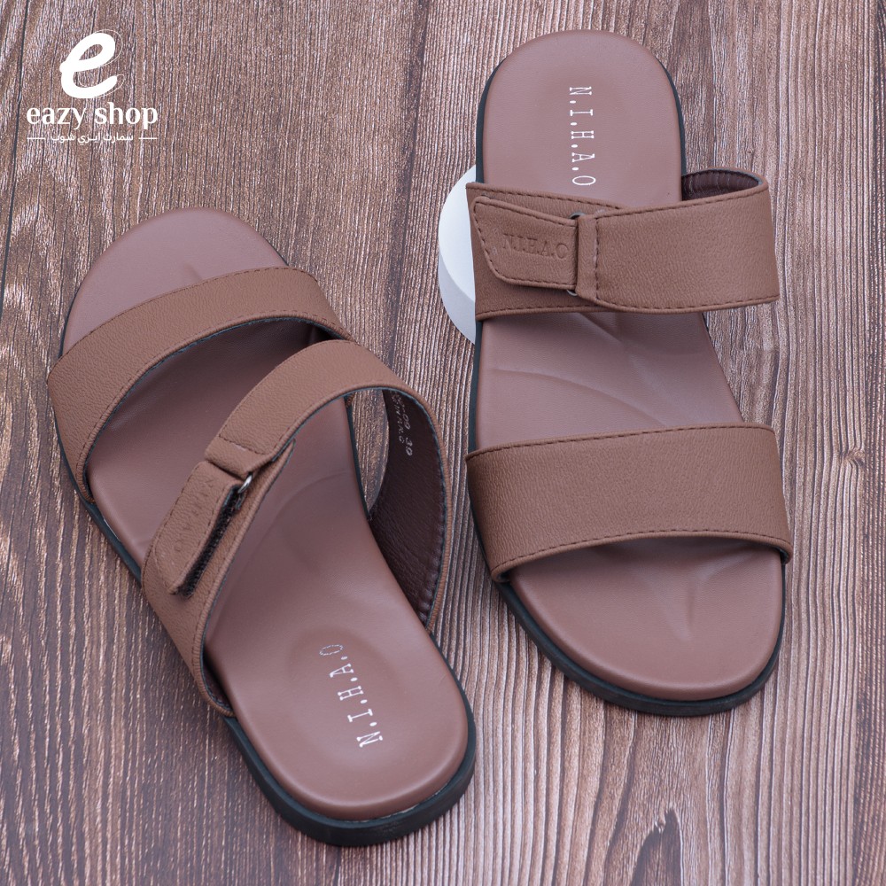 صندل-5022-09-بني-1 صندل شبابي مطروح 5022 - الصورة 1