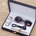 طقم رجالي ساعة مع إكسسوارات 1