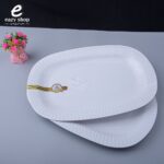 ⁦صحن ميلامين مسطوح كبير⁩ - الصورة ⁦2⁩