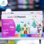 اقلام تلوين شمعي كبير 48 لون