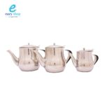 ⁦طقم كتالي فضي 3 حبات⁩ - الصورة ⁦3⁩