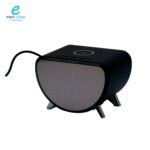 ساعة مع شاحن لاسلكي