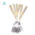 شوك كبير ذهبي 6 حبات 7154