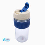 قلص زجاج مع الغطاء