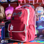 شنطة مدرسية ابو نجمة بناتي- أحمر