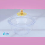 ⁦شيال حلويات ذهبي 6 علب دائري 7488⁩ - الصورة ⁦2⁩