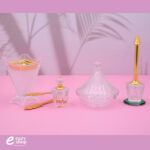 ⁦طقم مباخر عرائسي مع الصحن 6 قطع⁩ - الصورة ⁦2⁩